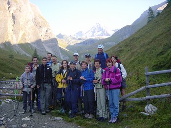 beim Abmarsch